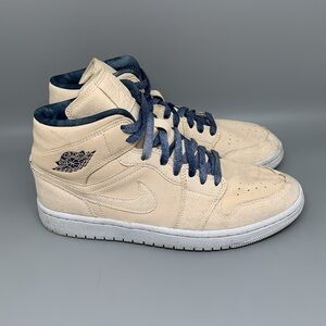 Jordan 1 Mid SE‎ Sanddrift Shoes Women’s Sz 9
